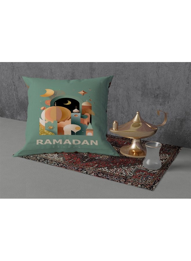 وسائد رمضانية مخملية تضيف لمسة رائعة لديكور المنزل في رمضان 45x45 cm